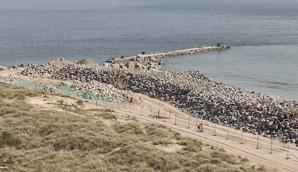 Hengistbury Head Last days of the old Long Groyne