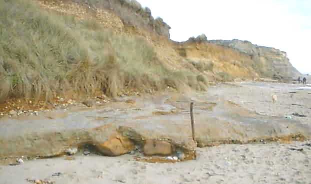 The Clay Slab on the Beach in 1999